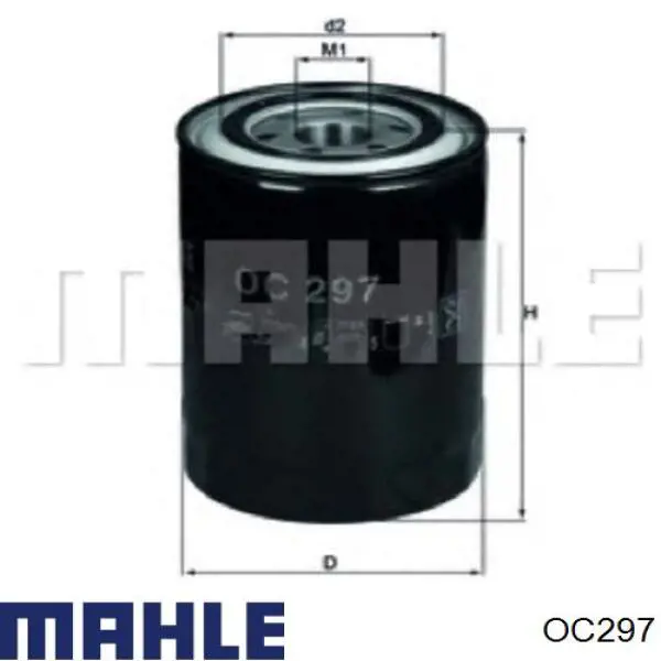 Купити OC297 Mahle Original Фільтр очищення масла відцентровий