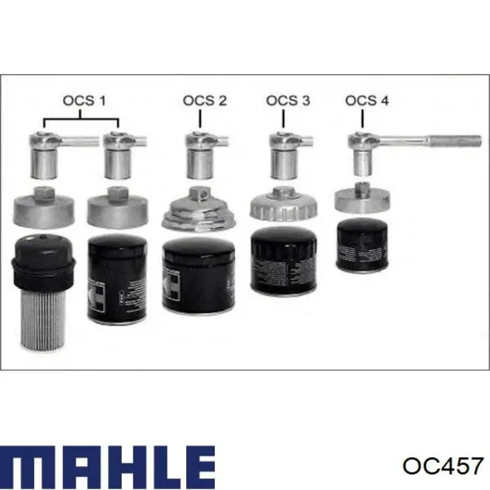 OC457 Mahle Original Фільтр масла