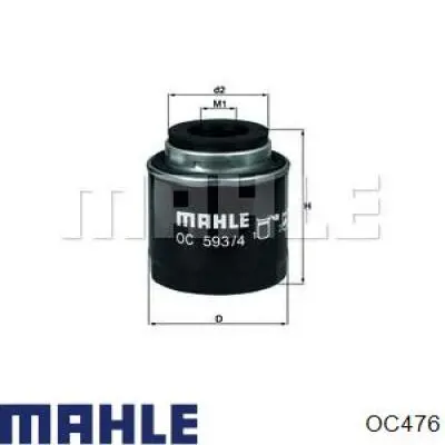 OC476 Mahle Original фільтр масляний