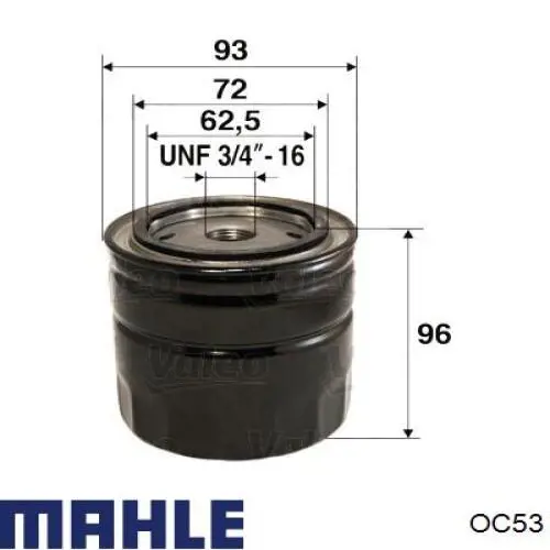 OC53 Mahle Original Фільтр масла