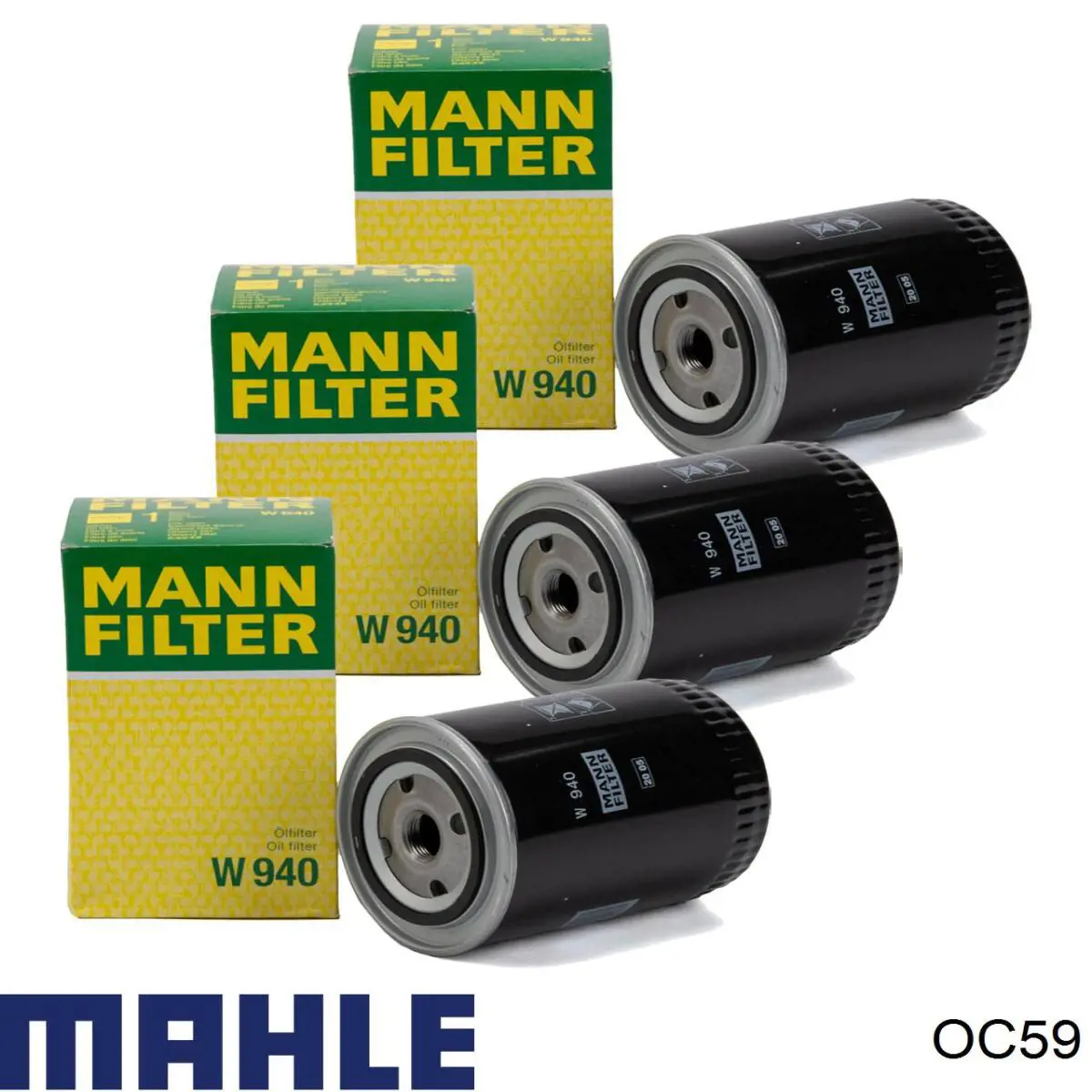 OC59 Mahle Original Фільтр масла