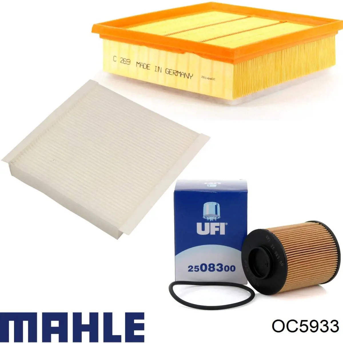 Масляний фільтр двигуна Mahle Original OC5933 ціна, від 9.31 USD