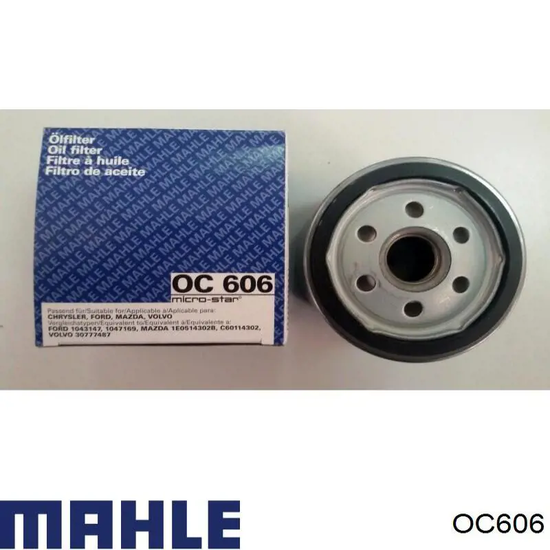 Масляний фільтр OC606 Mahle Original