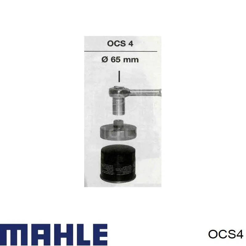 Купити OCS4 Mahle Original Знімач масляного фільтра