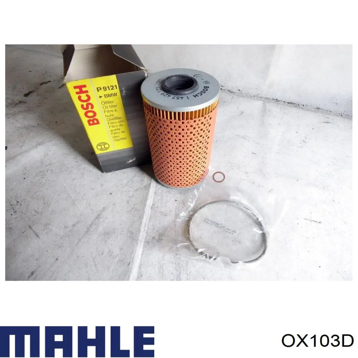 OX103D Mahle Original фільтр масляний