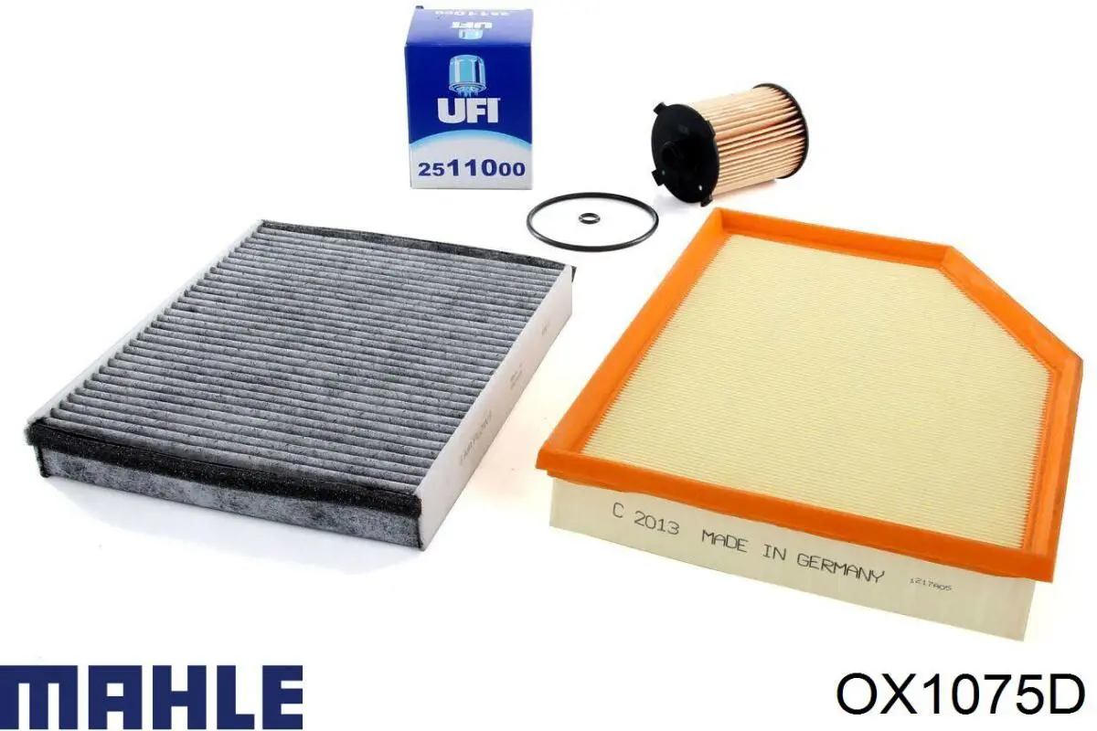 Купити OX1075D Mahle Original Фільтр очищення масла відцентровий