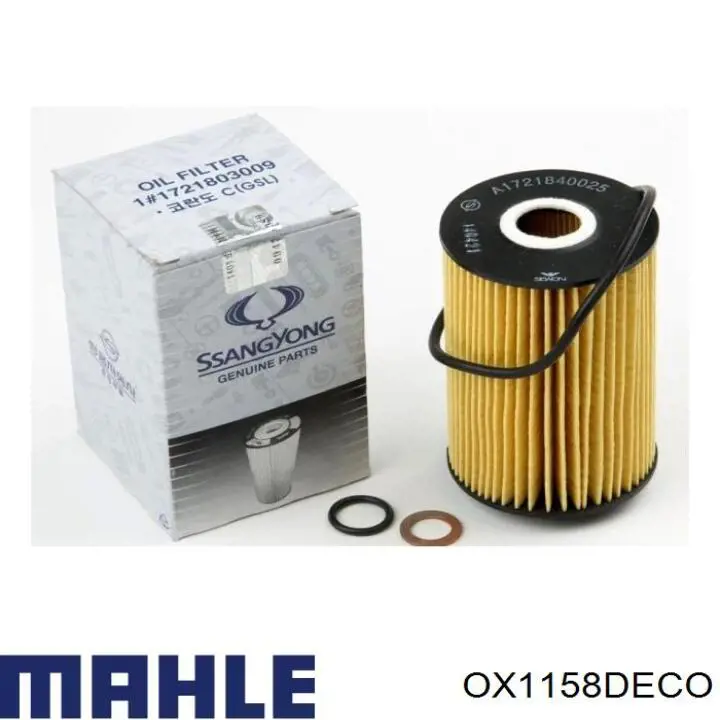 Фільтр масляний OX1158DECO Mahle Original