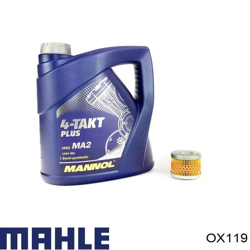 Купити OX119 Mahle Original Фільтр очищення масла відцентровий