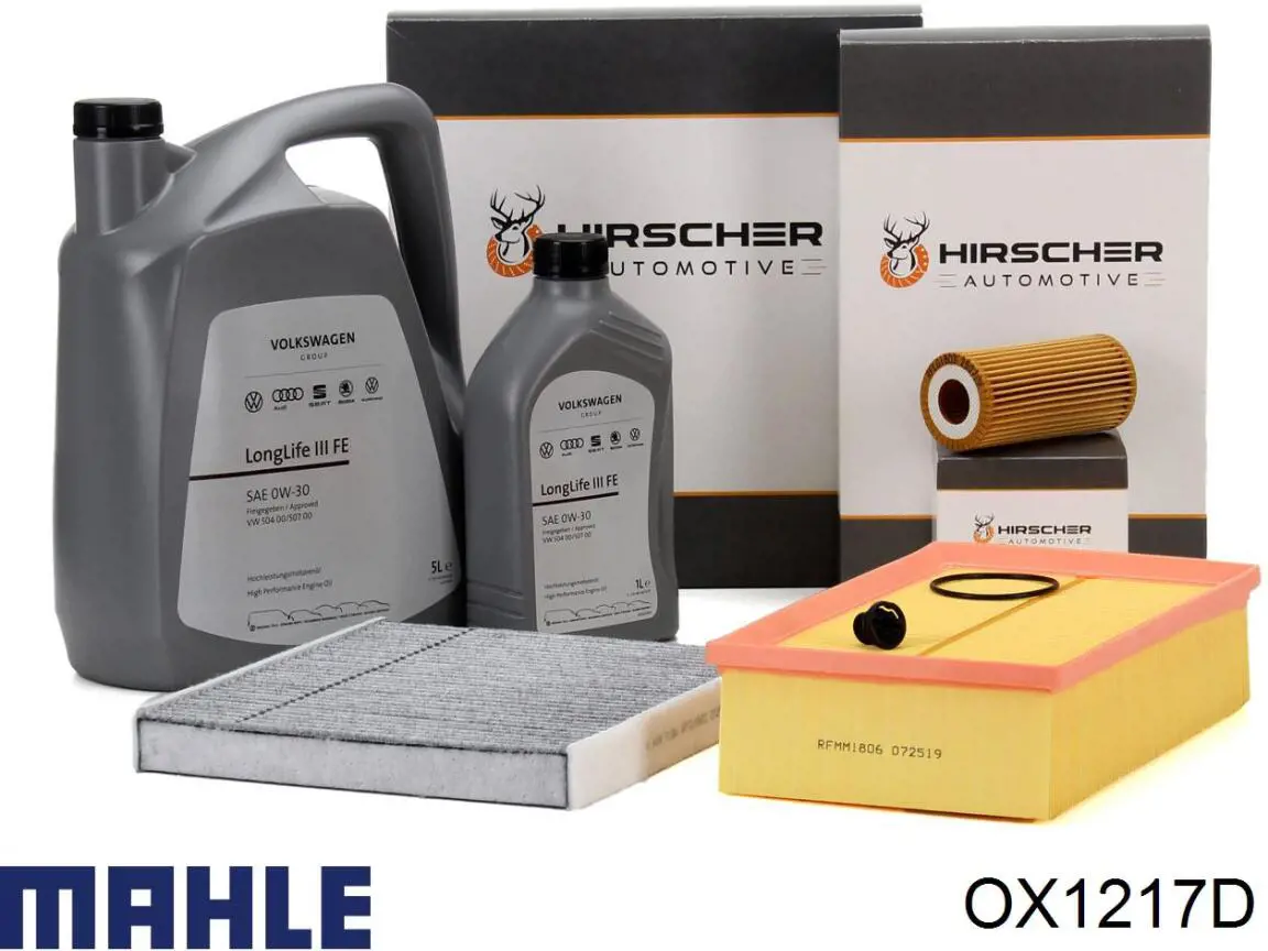 Фільтр масляний Mahle Original OX1217D