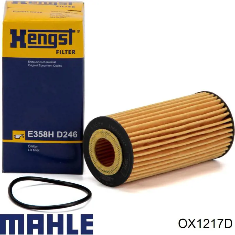Купити OX1217D Mahle Original Фільтр очищення масла відцентровий