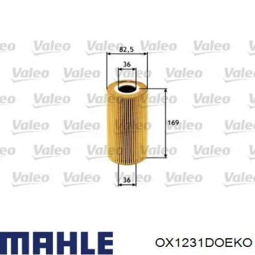 Купити OX1231DOEKO Mahle Original Фільтр очищення масла відцентровий