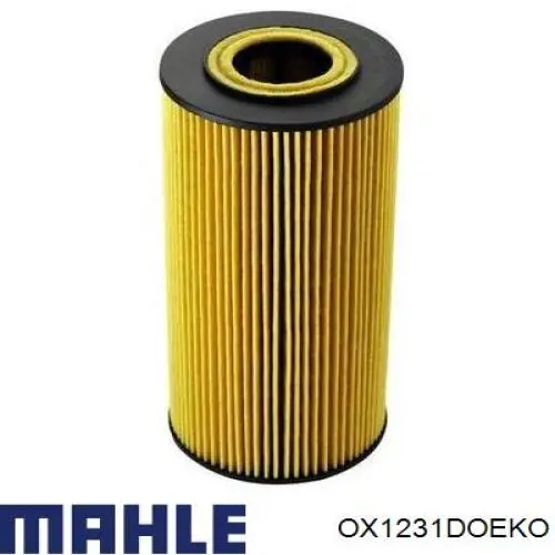 Масляний фільтр двигуна Mahle Original OX1231DOEKO ціна, від 6.35 USD