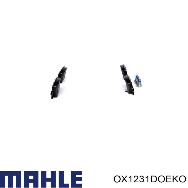 OX1231DOEKO Mahle Original Фільтр масла