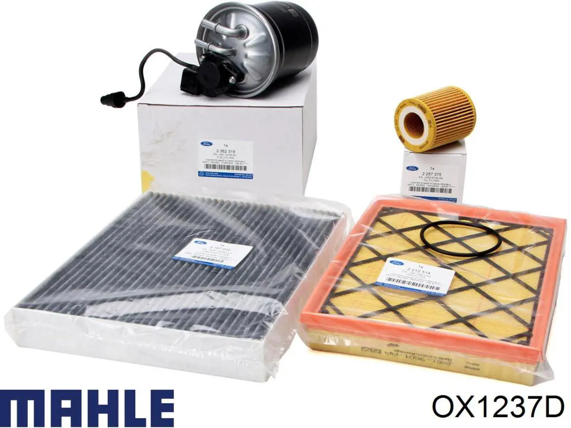 Купити OX1237D Mahle Original Фільтр очищення масла відцентровий