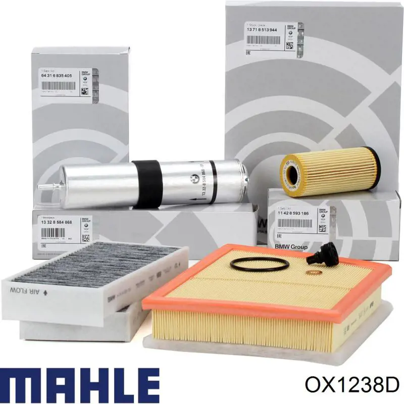 Купити OX1238D Mahle Original Фільтр очищення масла відцентровий