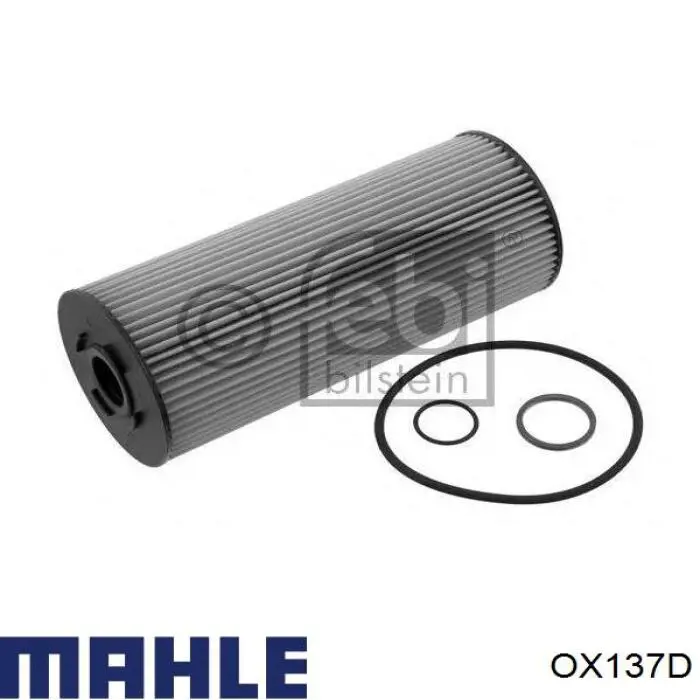 Масляний фільтр OX137D Mahle Original