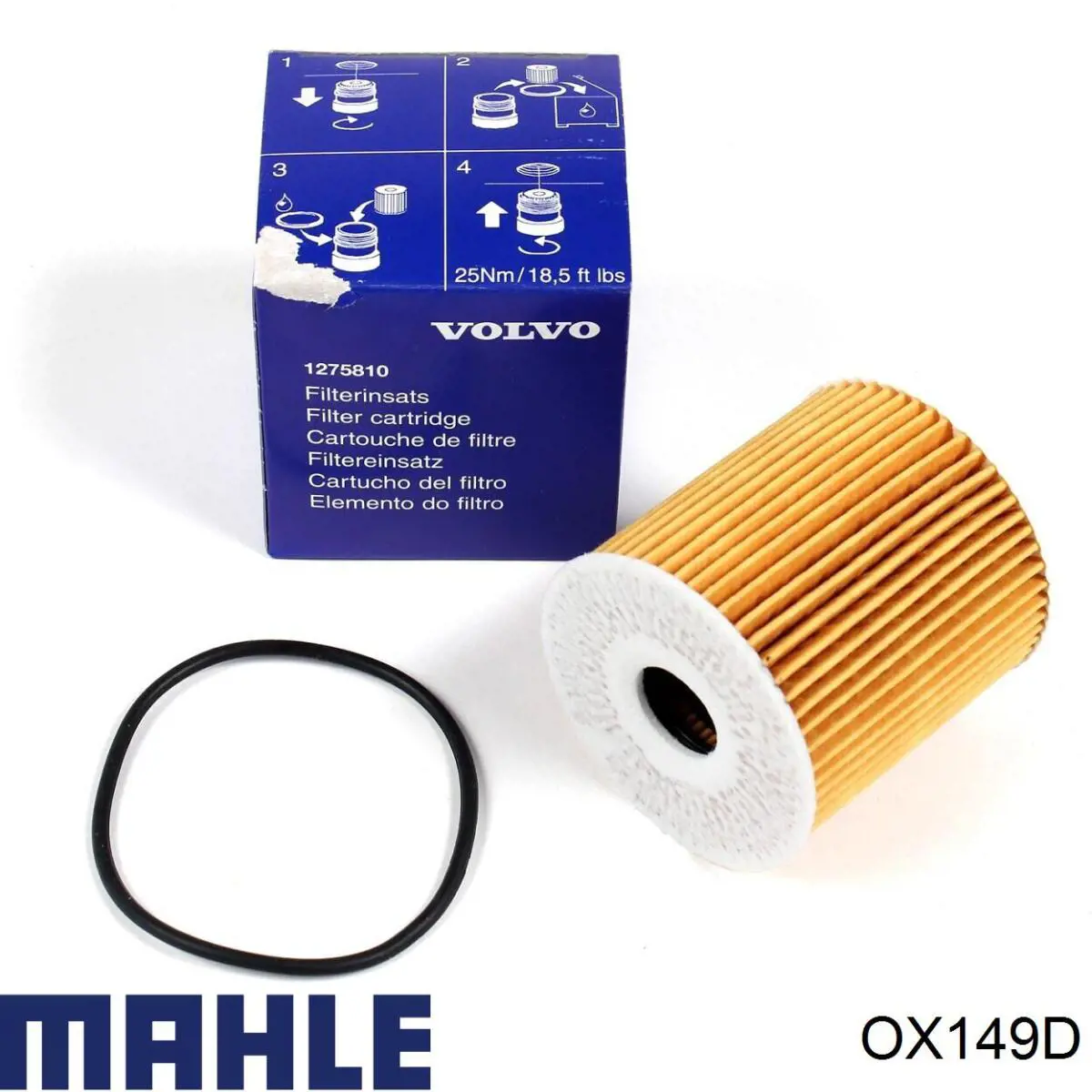 Купити OX149D Mahle Original Фільтр очищення масла відцентровий