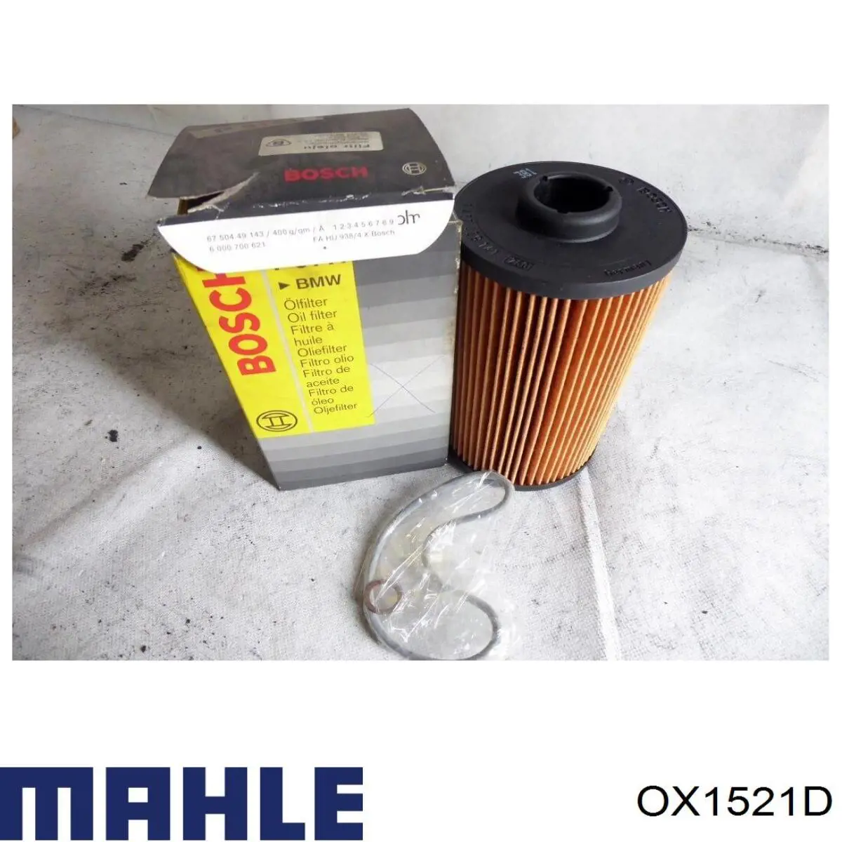 Масляний фільтр OX1521D Mahle Original