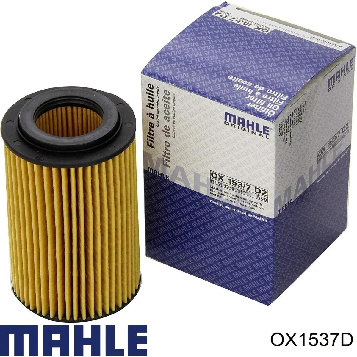 Фільтр масляний Mahle Original OX1537D