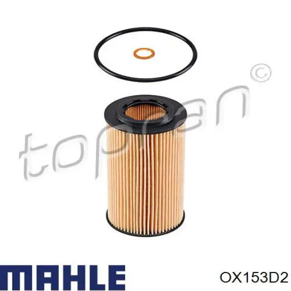 OX153D2 Mahle Original фільтр масляний