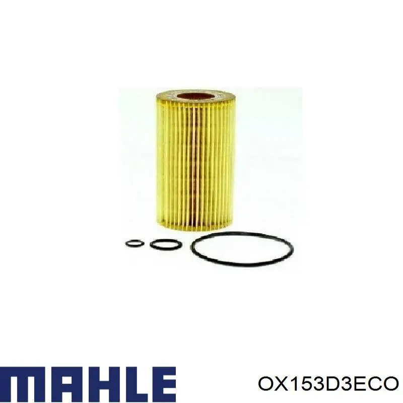 Масляний фільтр OX153D3ECO Mahle Original