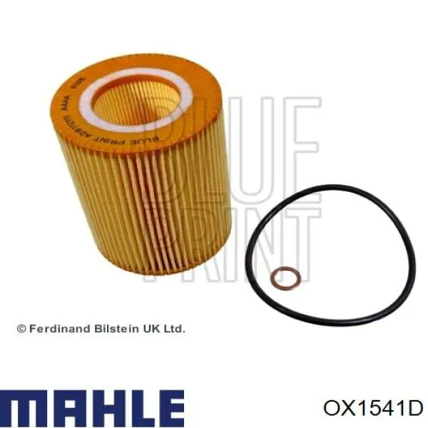 Масляний фільтр двигуна Mahle Original OX1541D ціна, від 9.01 USD