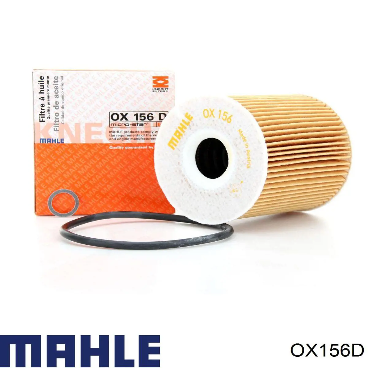 OX156D Mahle Original фільтр масляний