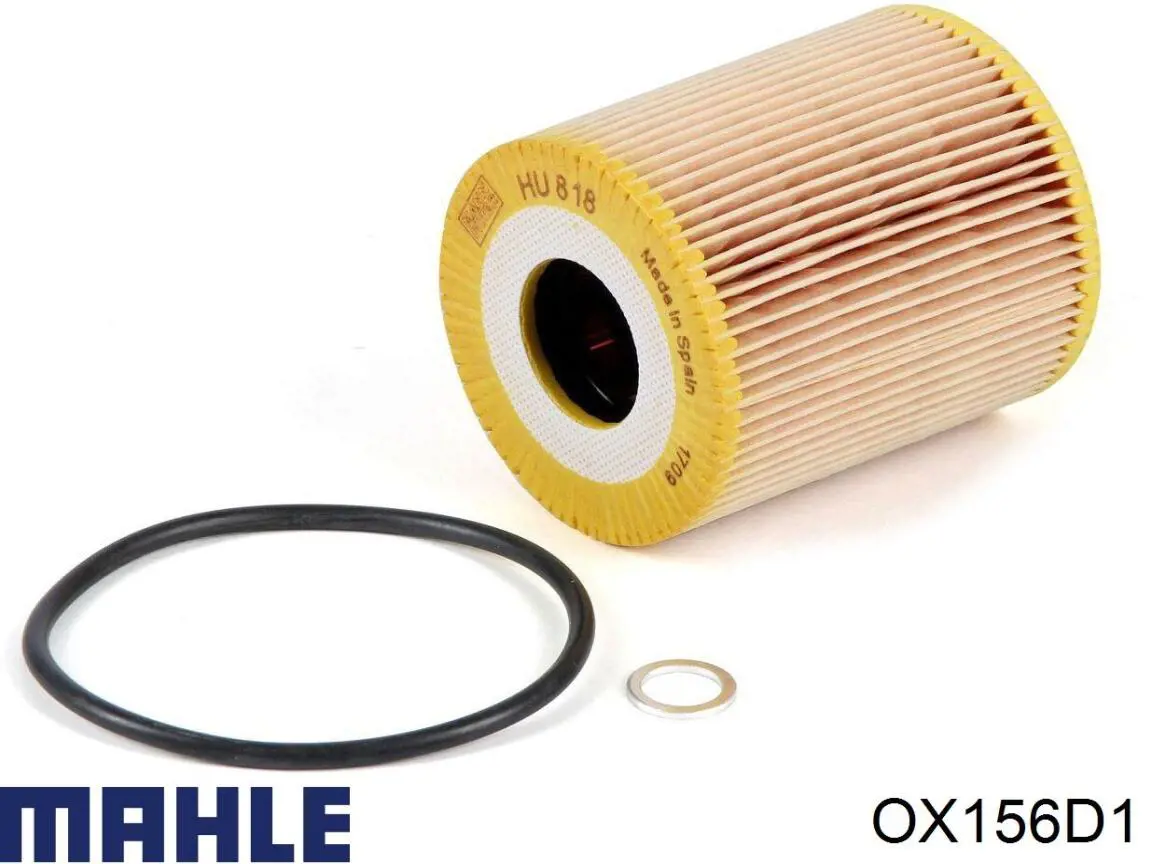 Масляний фільтр OX156D1 Mahle Original