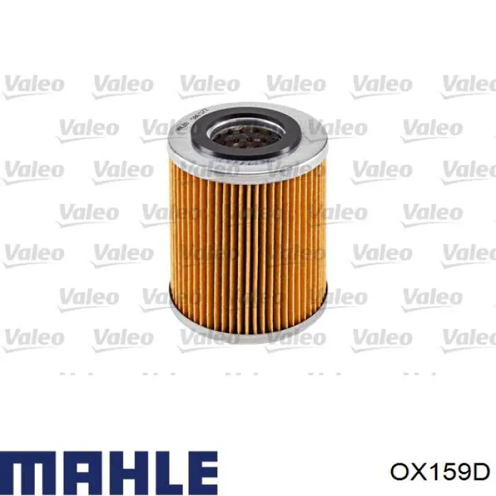 OX159D Mahle Original фільтр масляний