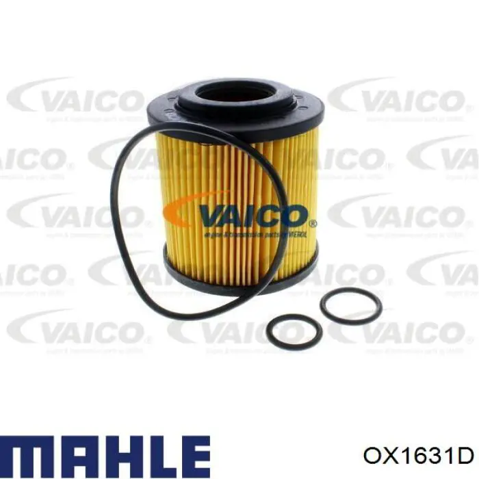Масляний фільтр OX1631D Mahle Original