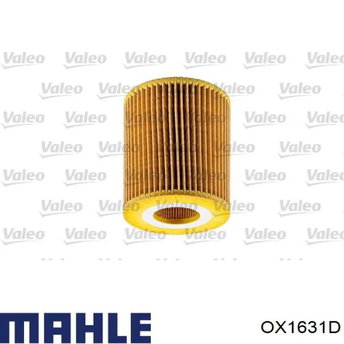 OX1631D Mahle Original Фільтр масла