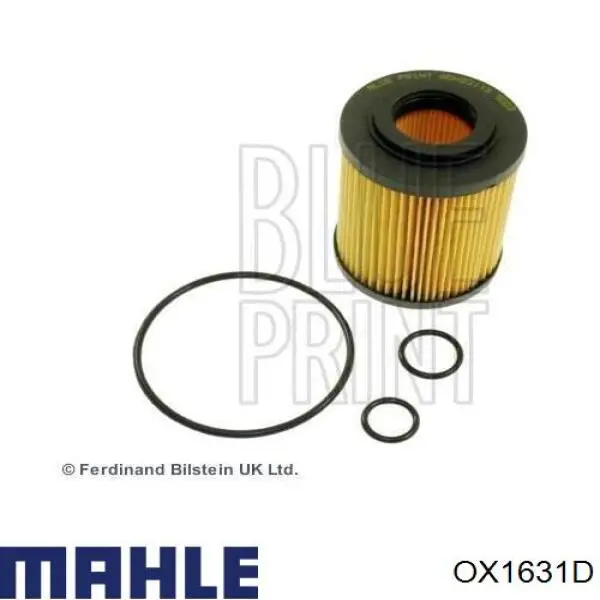 Масляний фільтр двигуна Mahle Original OX1631D ціна, від 5.98 USD
