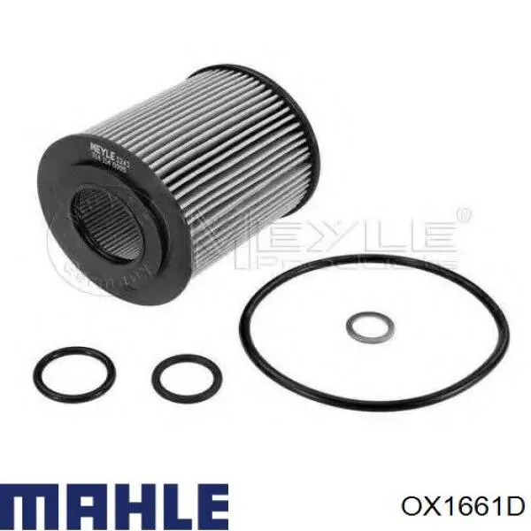 OX1661D Mahle Original фільтр масляний