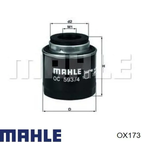 Купити OX173 Mahle Original Фільтр очищення масла відцентровий