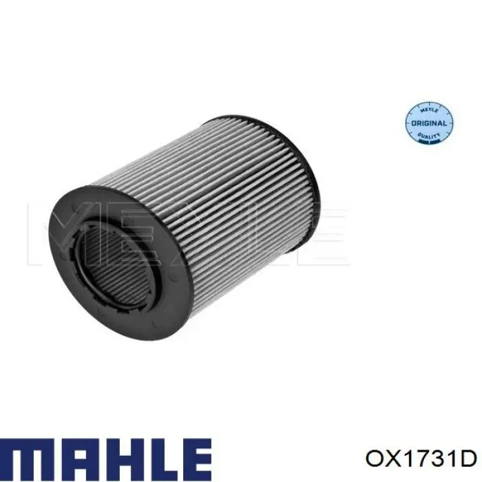 Масляний фільтр двигуна Mahle Original OX1731D ціна, від 3.69 USD