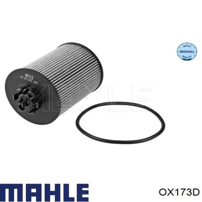 OX173D Mahle Original фільтр масляний