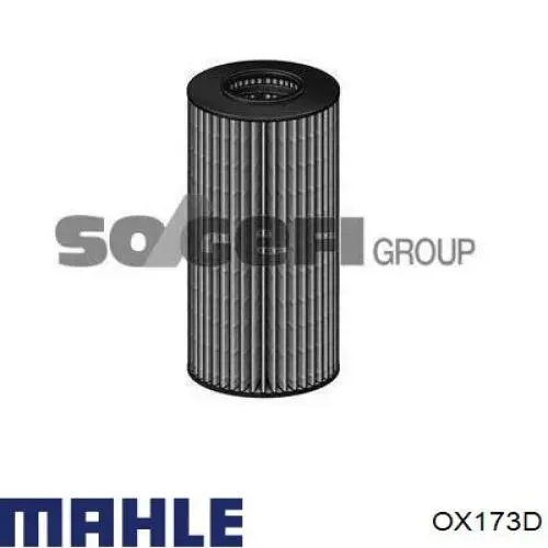 Масляний фільтр двигуна Mahle Original OX173D ціна, від 3.77 USD