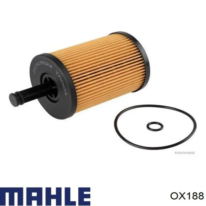 OX188 Mahle Original фільтр масляний