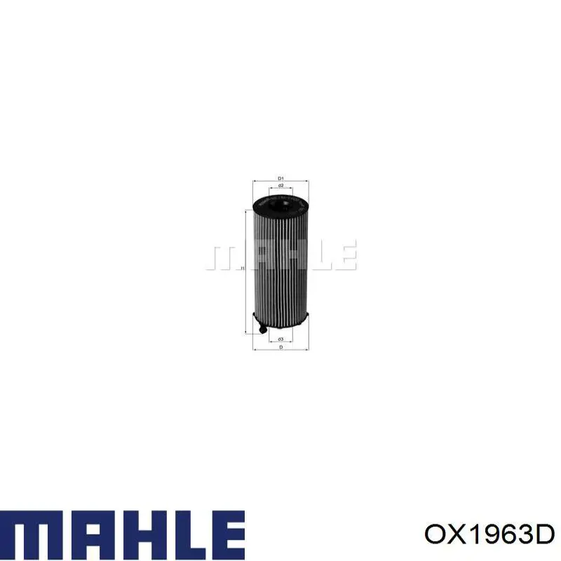 Купити OX1963D Mahle Original Фільтр очищення масла відцентровий
