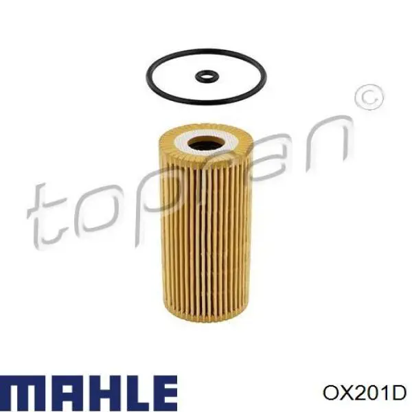 Фільтр масляний OX201D Mahle Original