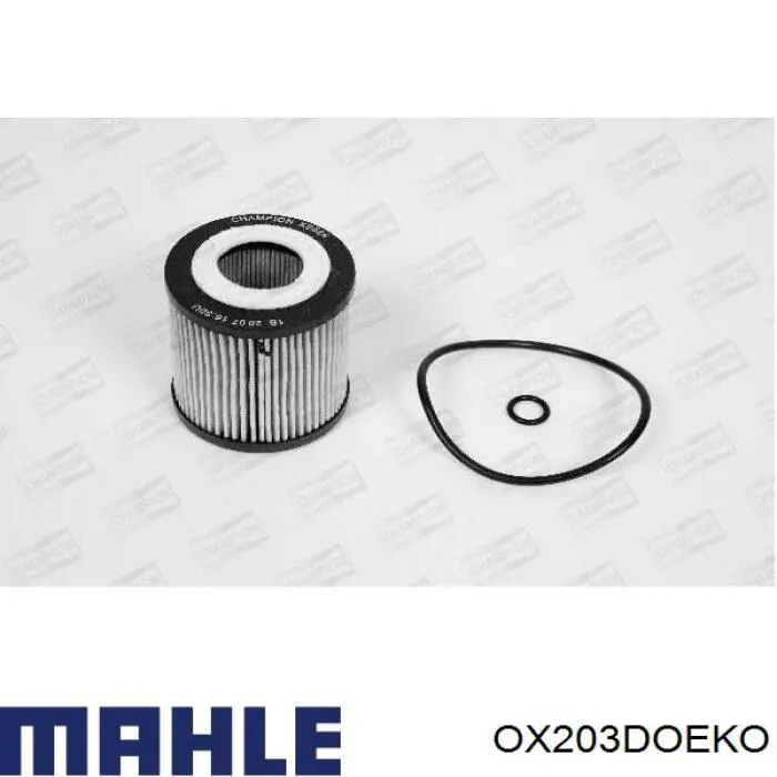 Масляний фільтр OX203DOEKO Mahle Original