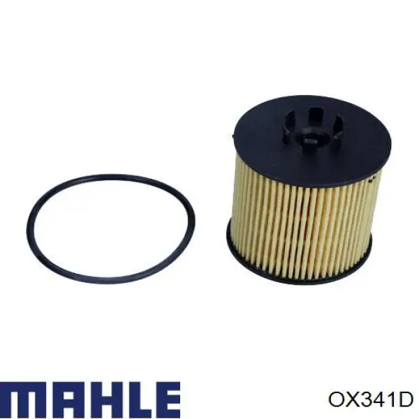 Фільтр масляний OX341D Mahle Original