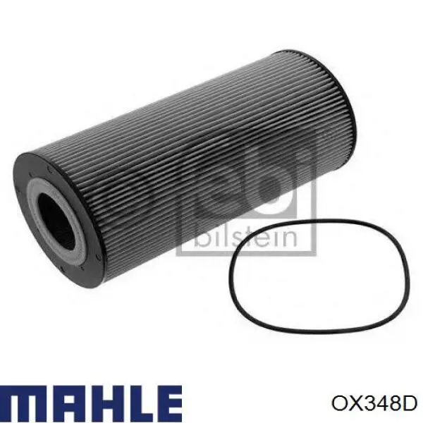 Масляний фільтр двигуна Mahle Original OX348D ціна, від 13.16 USD