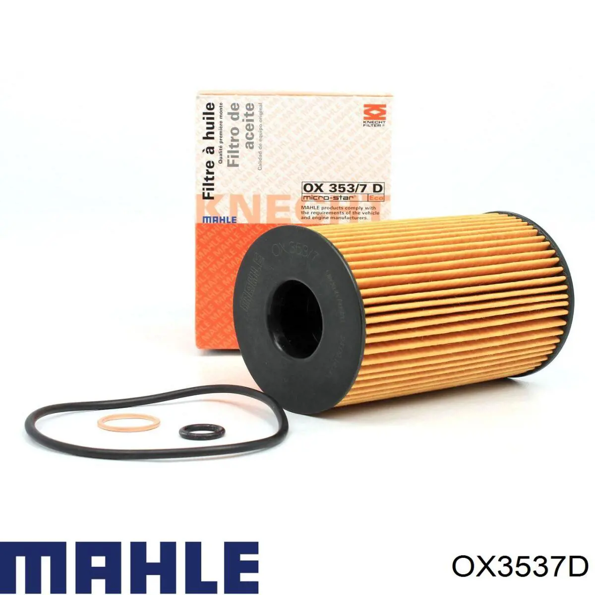 OX3537D Mahle Original фільтр масляний