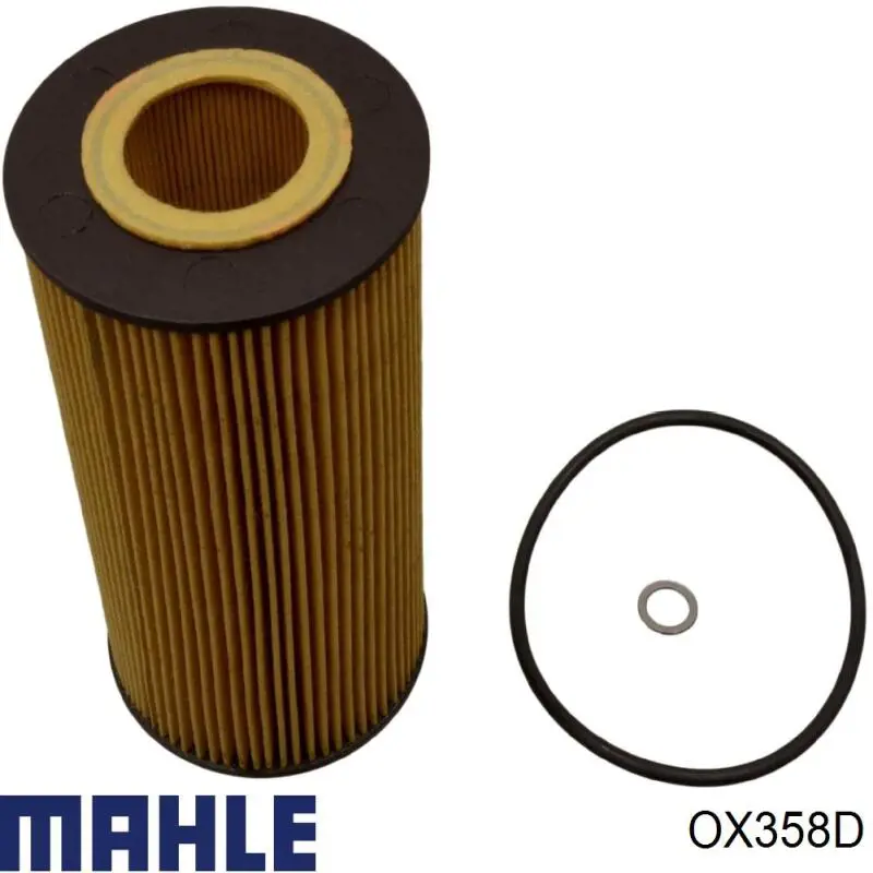 Фільтр масляний OX358D Mahle Original