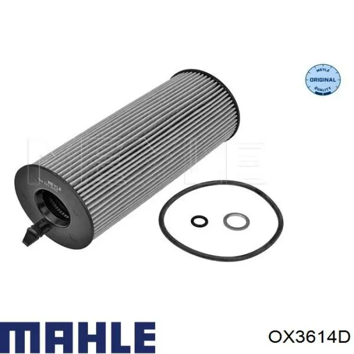 Масляний фільтр двигуна Mahle Original OX3614D ціна, від 11.66 USD