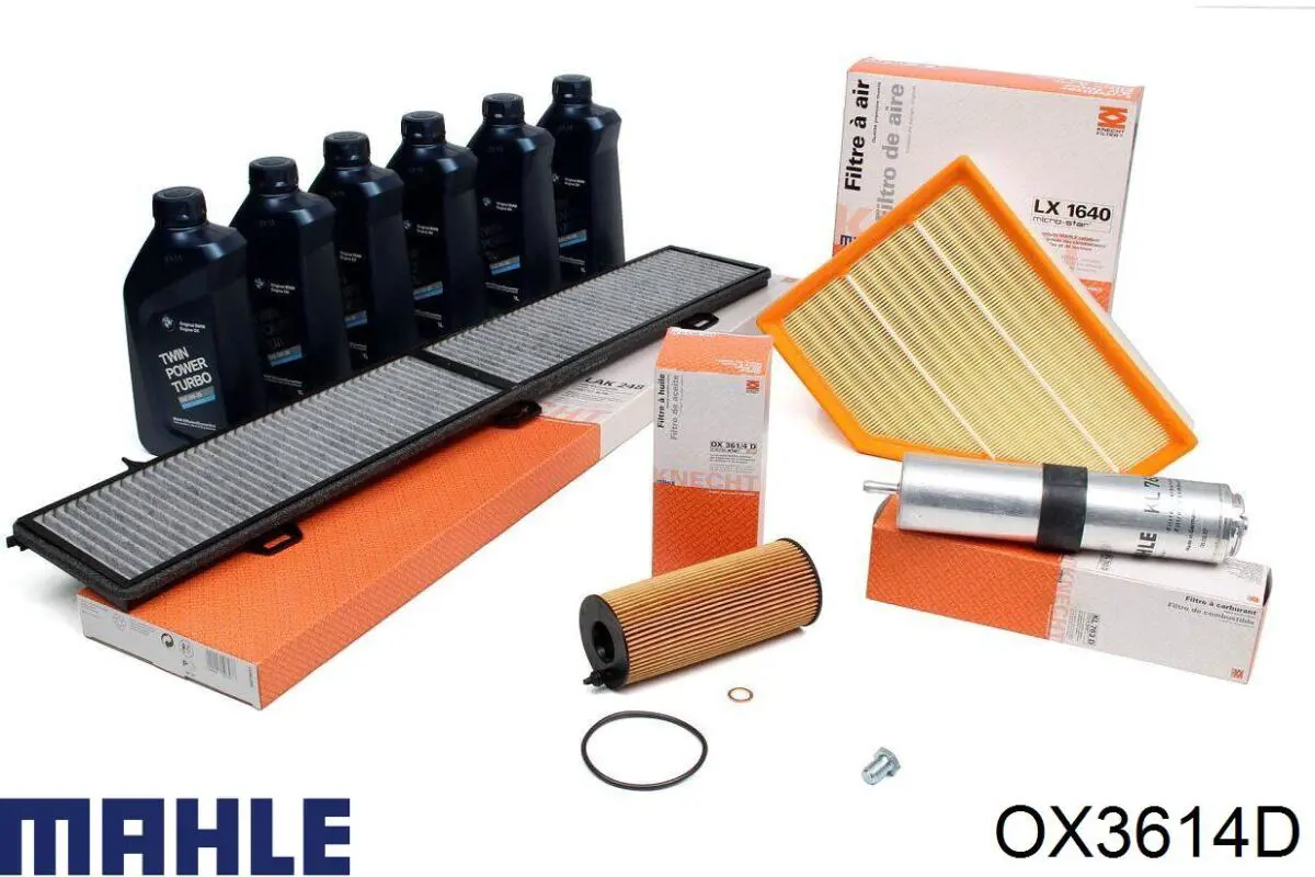 Купити OX3614D Mahle Original Фільтр очищення масла відцентровий