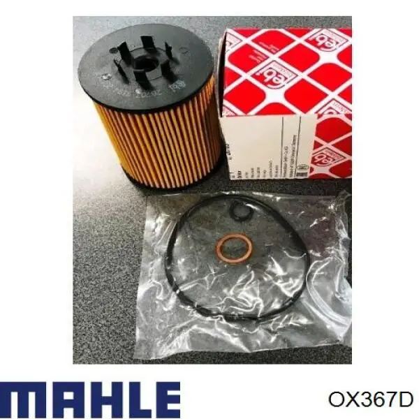 Купити OX367D Mahle Original Фільтр очищення масла відцентровий