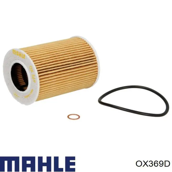 OX369D Mahle Original фільтр масляний