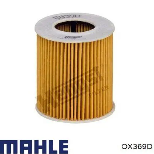 Масляний фільтр OX369D Mahle Original